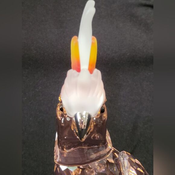 Swarovski Crystal Pink Cockatoo Figurine Cryatal Paradise Birx Collection - Picture 13 of 16